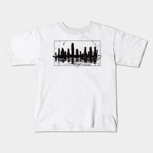 Houston Skyline Kids T-Shirt